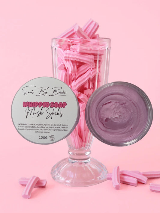 Musk Sticks Whipped Soap (100 grams)