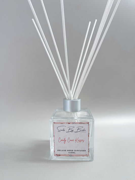 Candy Cane Kisses Reed Diffuser