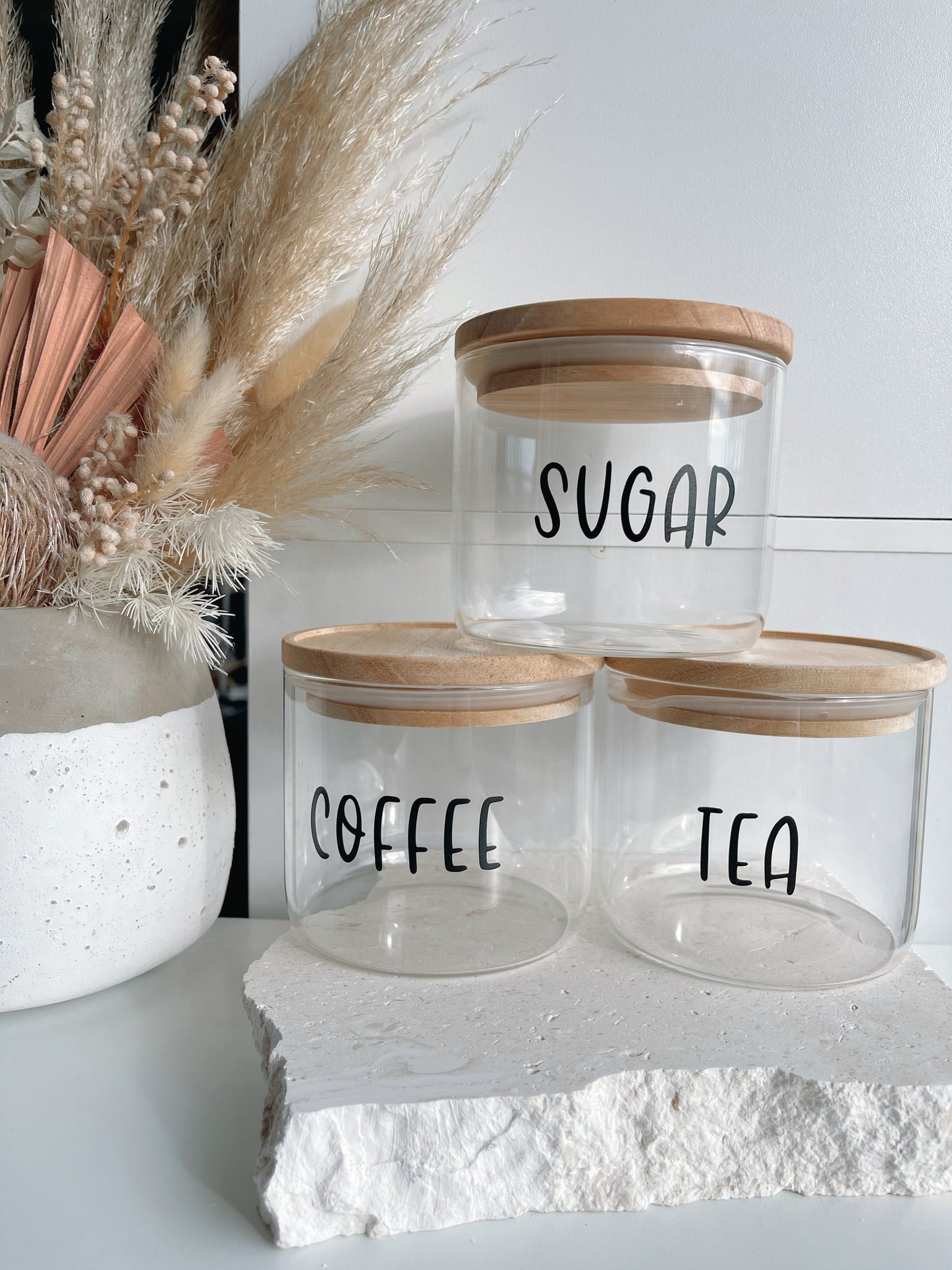 Coffee, Tea & Sugar Canisters